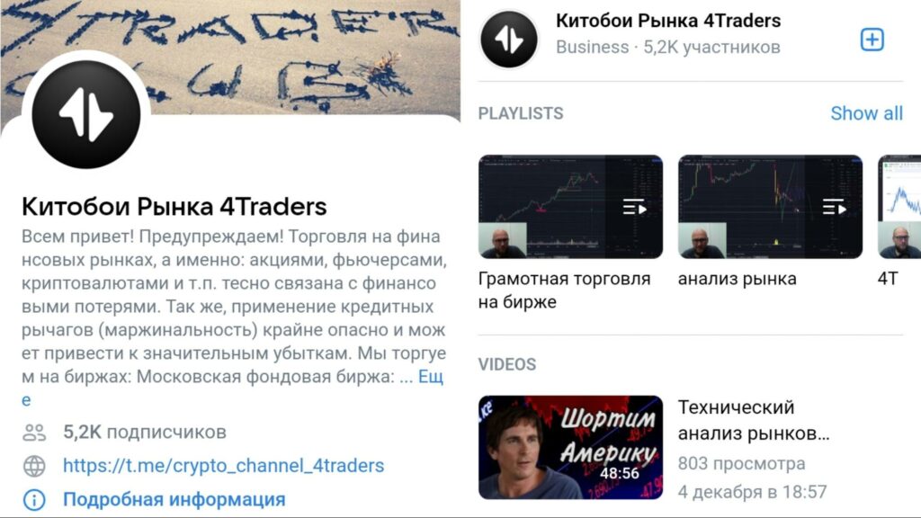 4Traders Club в вк