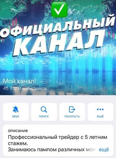 OlyaAccount официальный канал