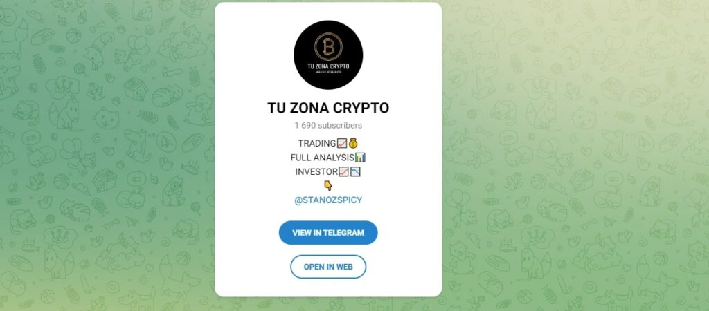 Tu Zona Crypto телеграмм