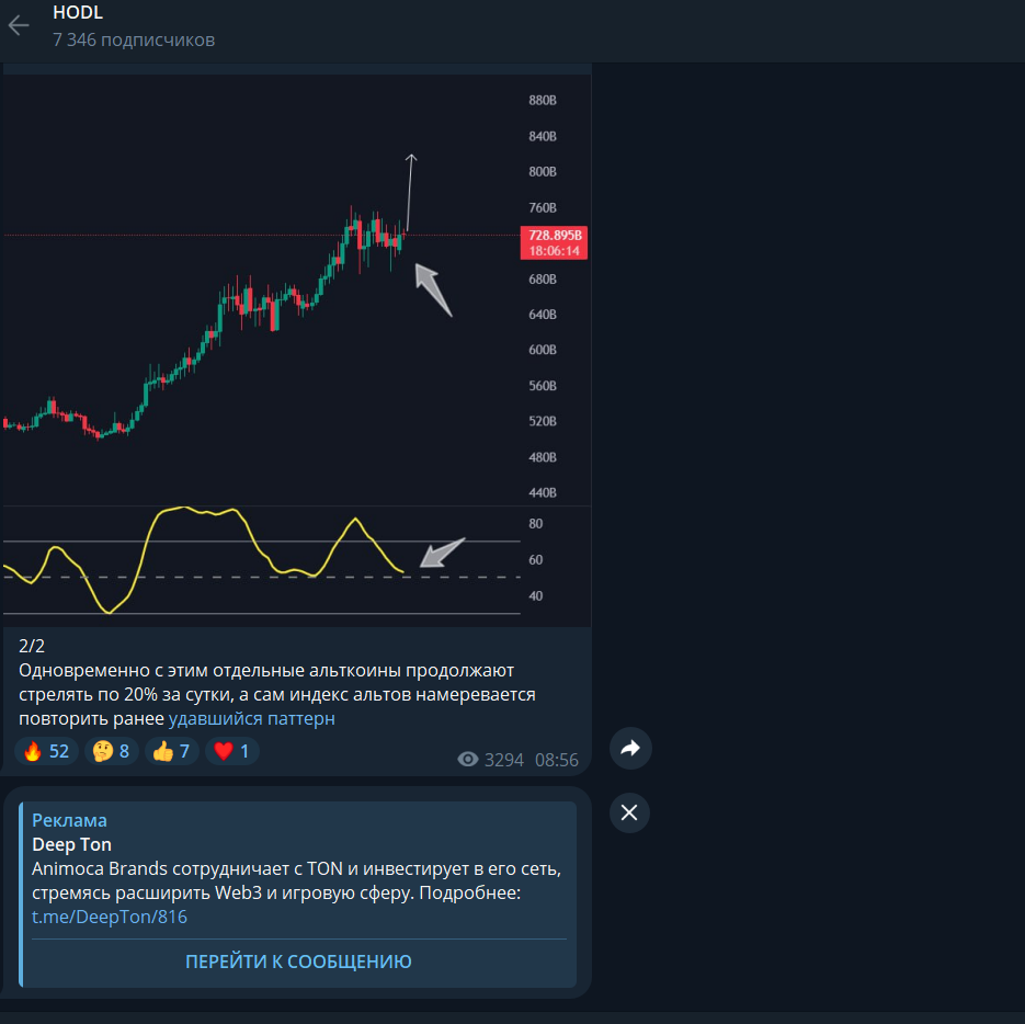 hodl телеграмм