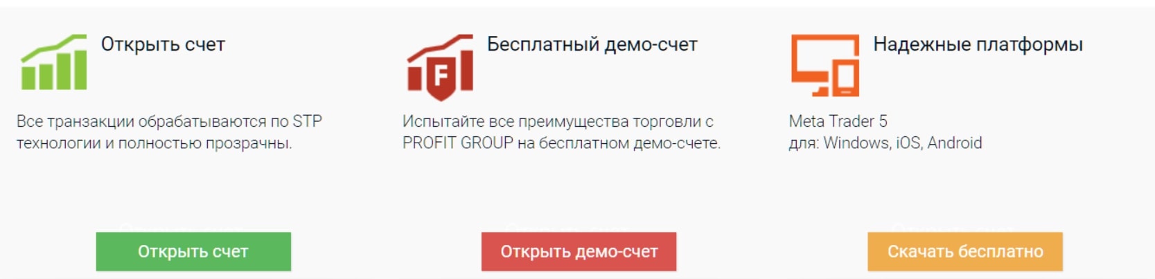 Обзор брокера Profit Group