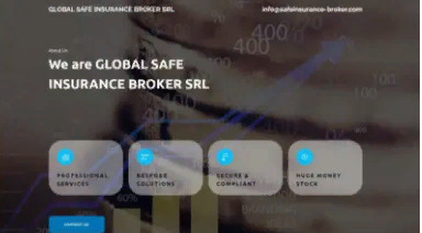 Сайт проекта Global Safe Insurance Broker
