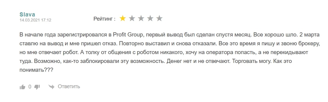  Profit Group итог