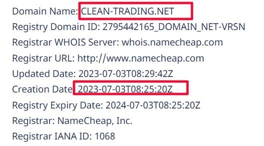 Компании Clean Trading Limited