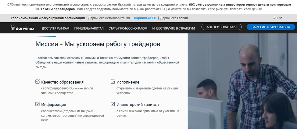 Darwinex сайт инфа