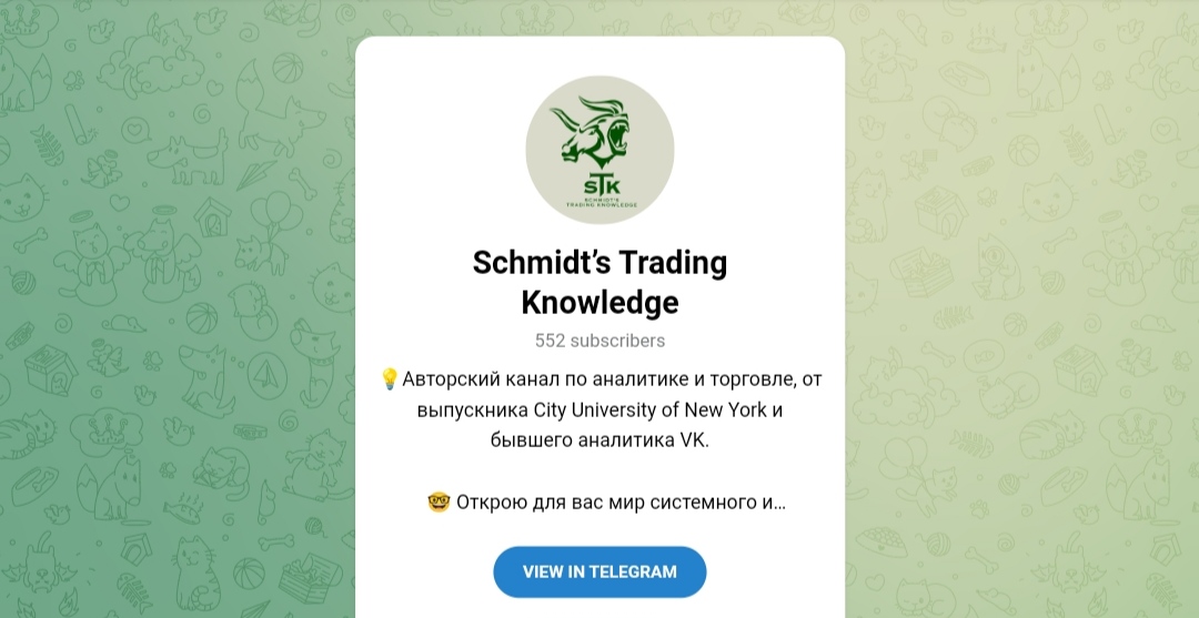Schmidts Trading Knowledge
