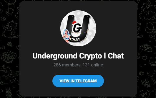 Телеграм Underground Crypto