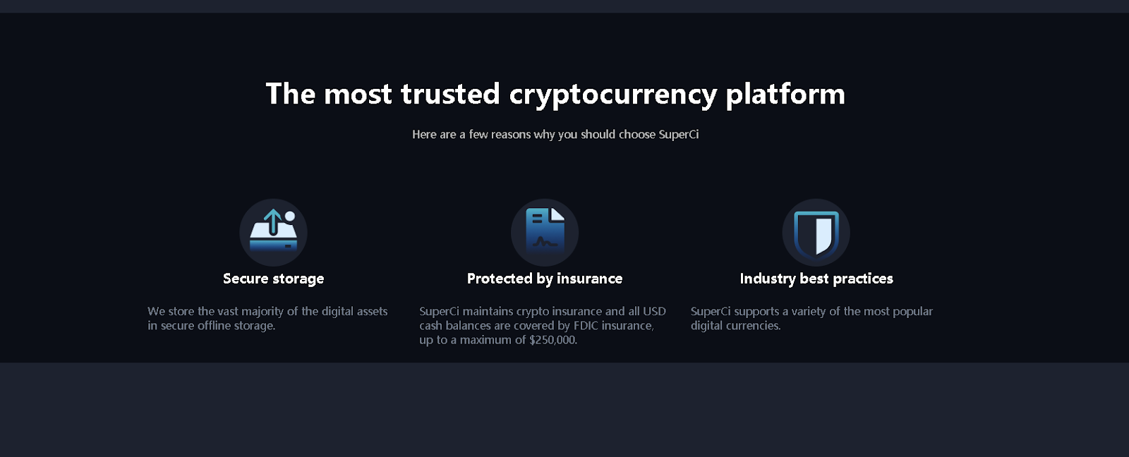 особенности SuperCi