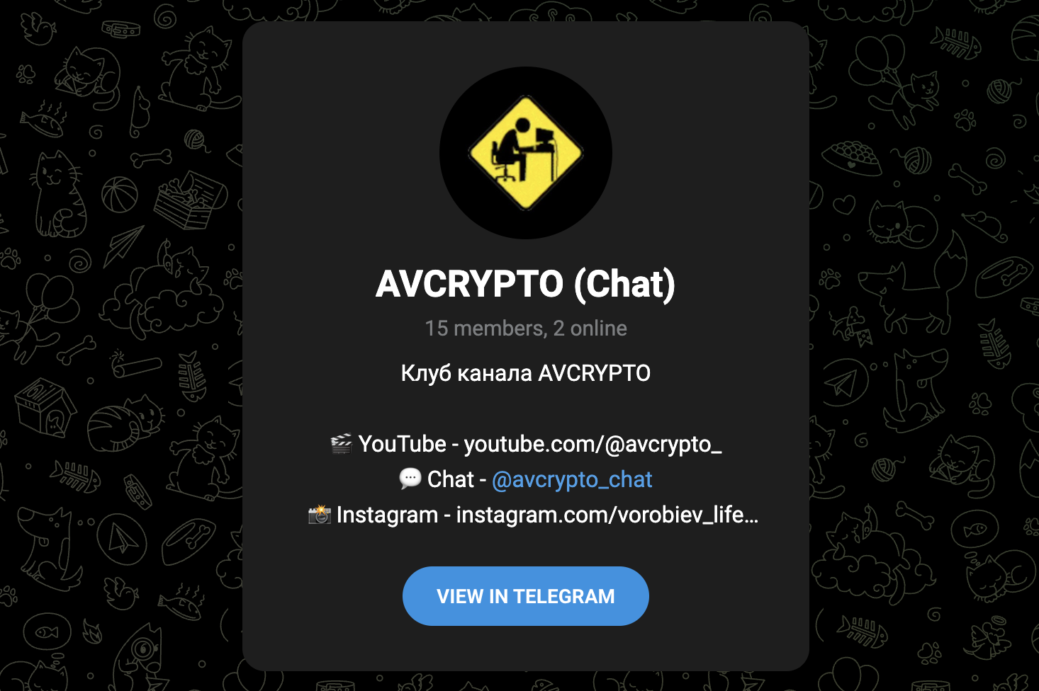 AVcrypto chat