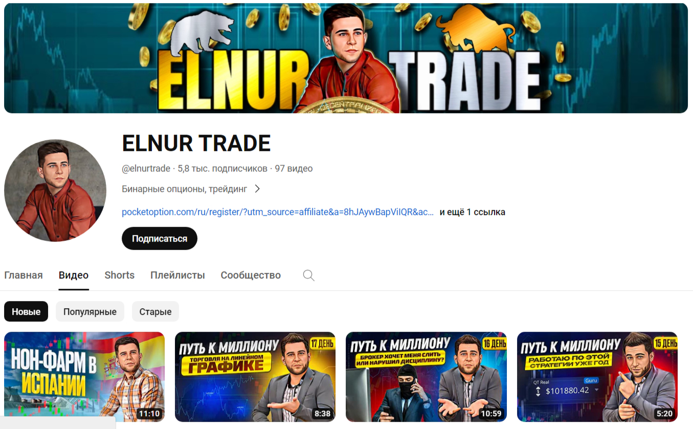 Elnur Trade official отзывы