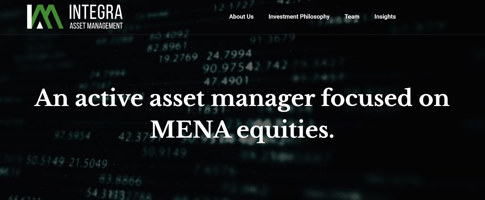 INTEGRA ASSET MANAGEMENT