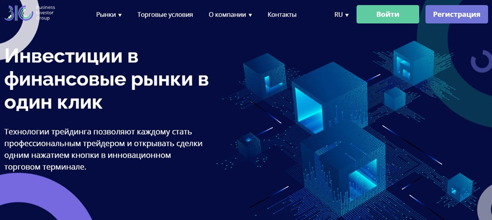 Официальный сайт Business Investor Group