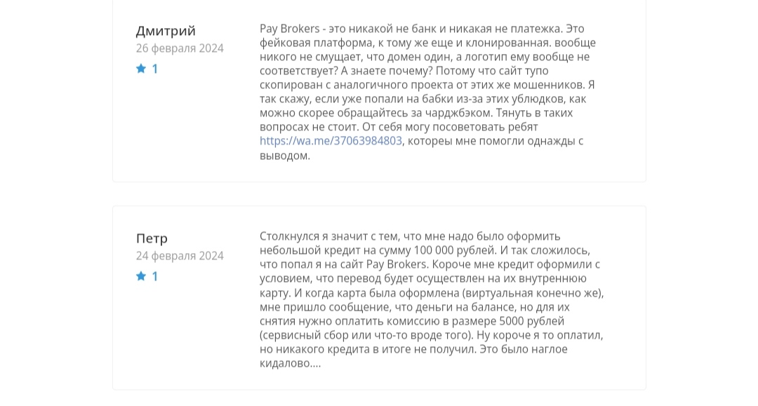 Pay-Brokers.pw Отзывы