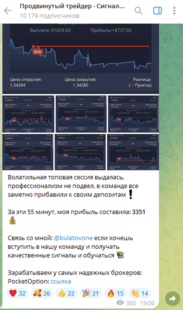 Telegram проект @Bulatovone