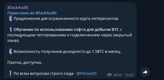 блэк аудит