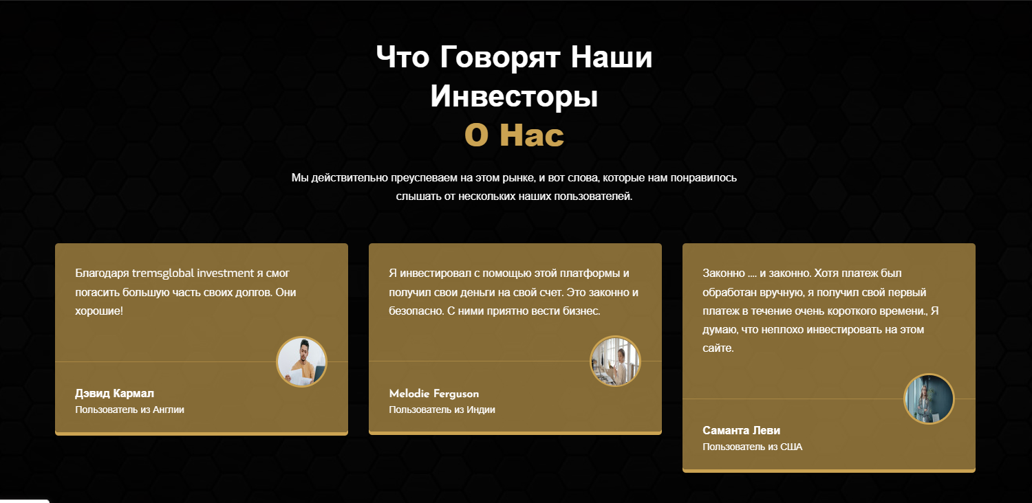 брокер TremsGlobal Investment