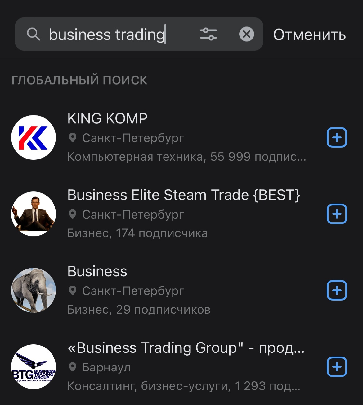 business трейдинг