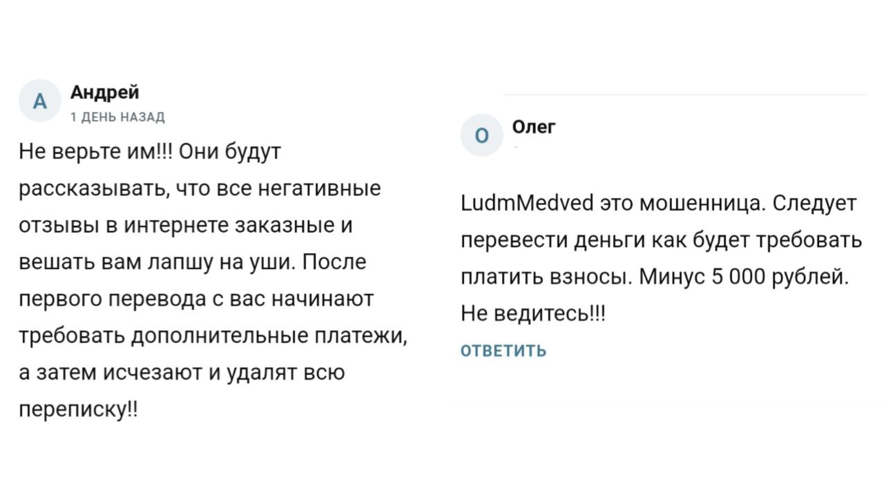 ludmmedved отзывы