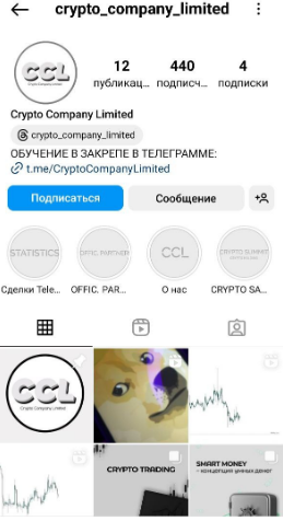 тг crypto company limited инвестиции