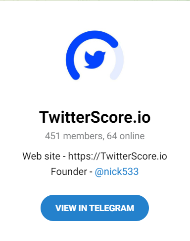 twitterscore сервис