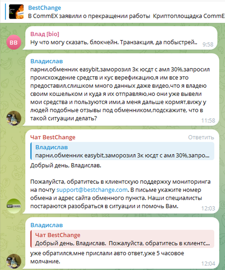 bestchange.ru отзывы 2023 развод или нет