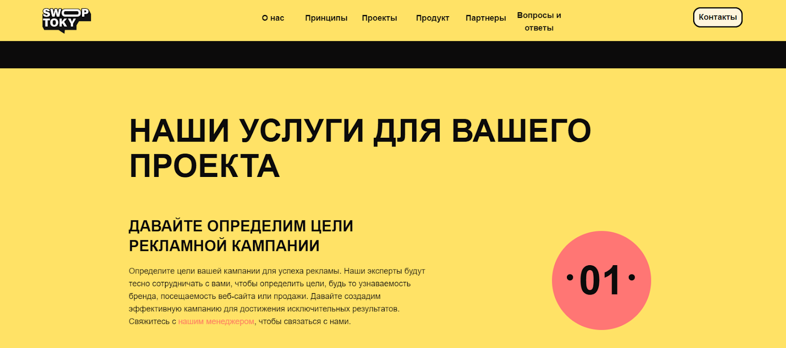 проект Swop Toky