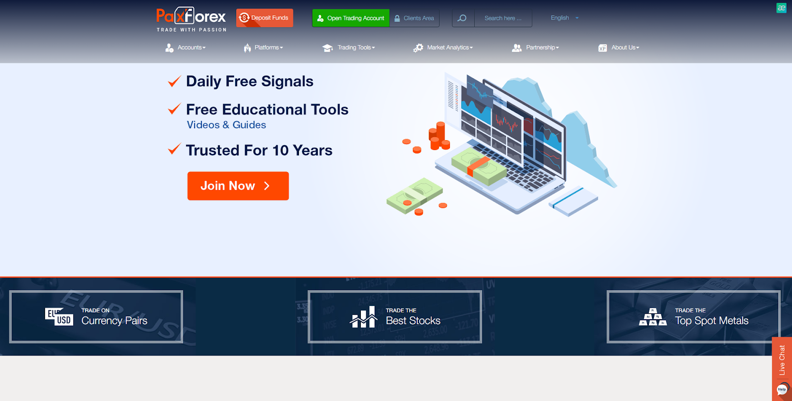 проект paxforex