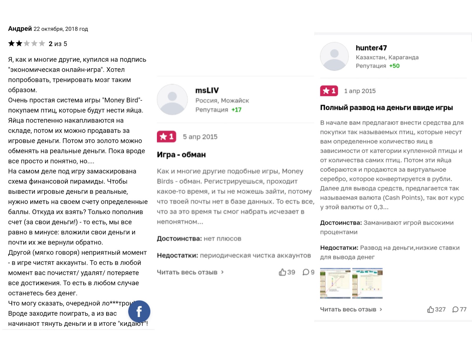 money birds обзор