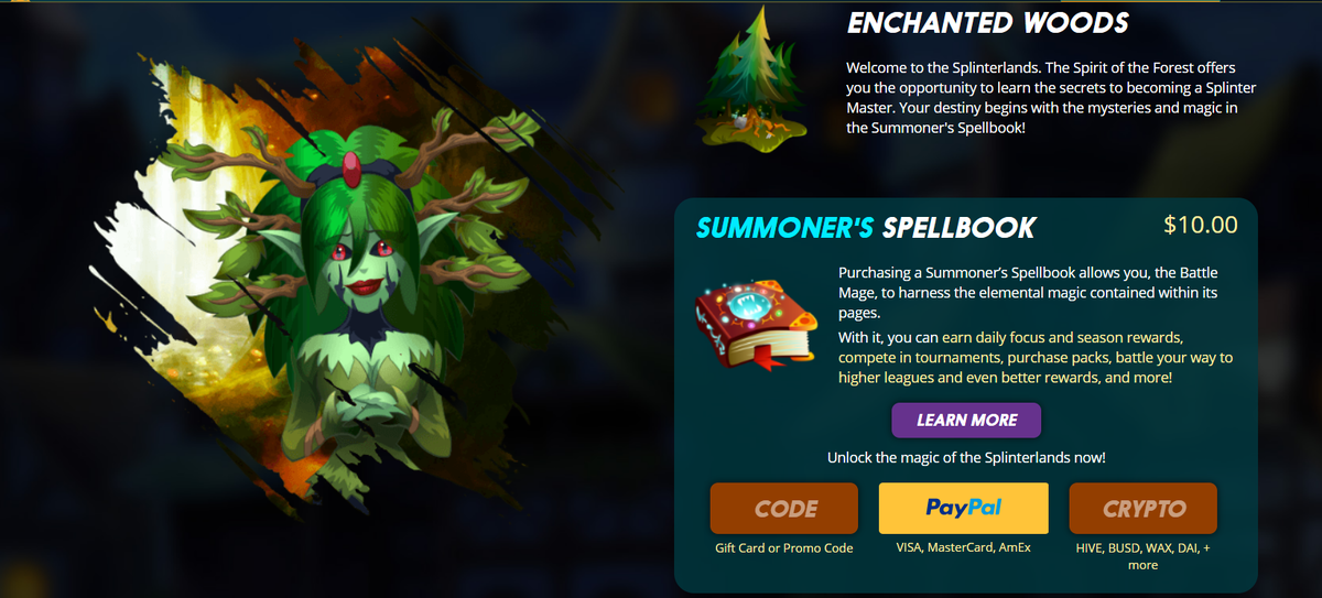 splinterlands как начать играть