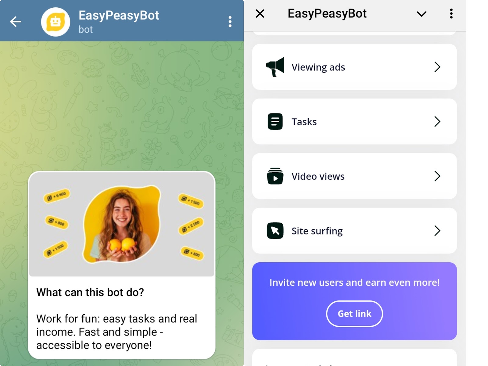 Easypeasy bot