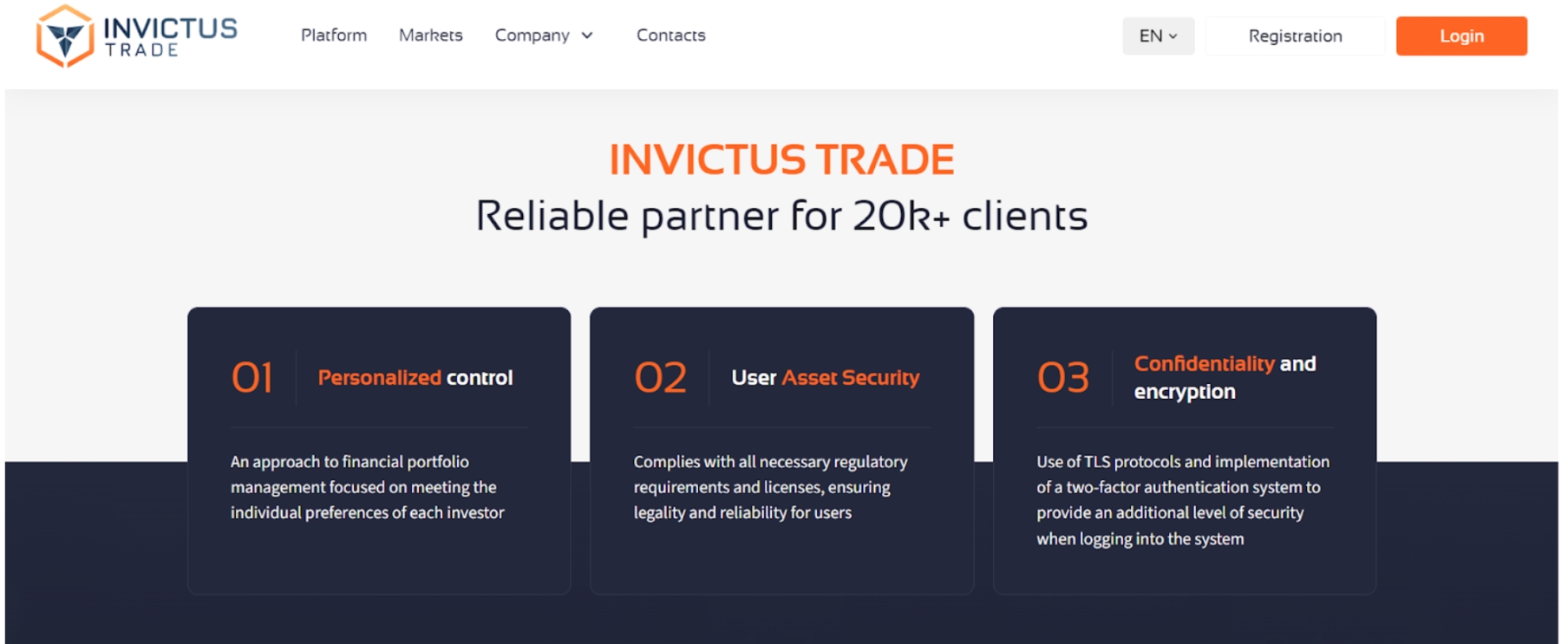 Invictus trade сайт