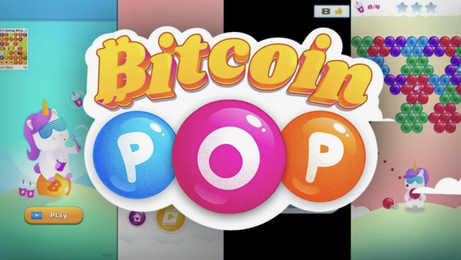 Bitcoin Pop игра