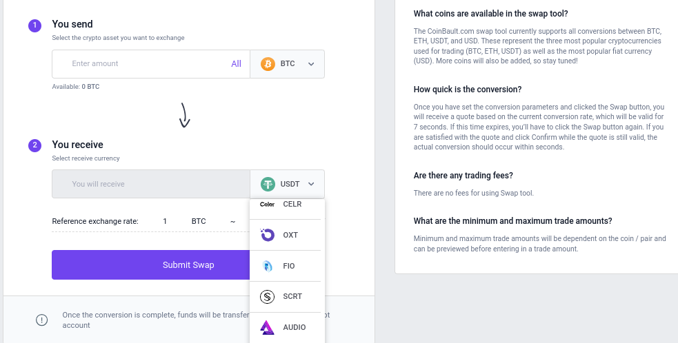 coinbault com биржа