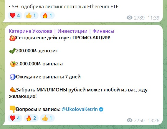 Катерина Уколова Инвестиции Финансы