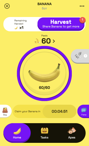 official banana bot