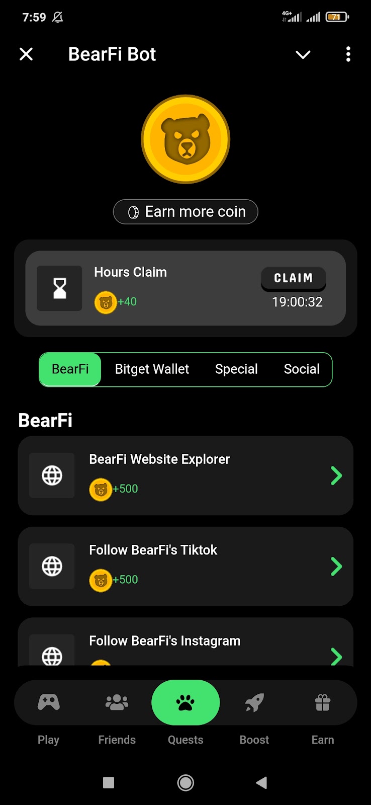 Bearfi Officialbot