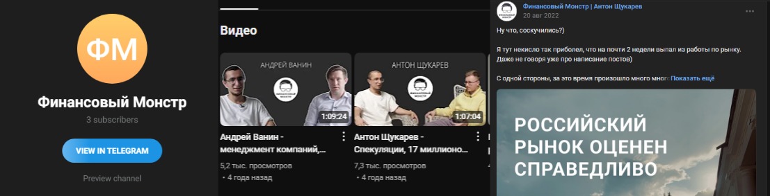 финансовый монстр антон щукарев