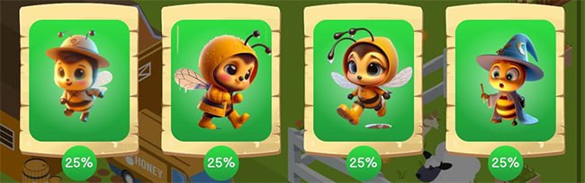 Bee Harvest комбо на сегодня