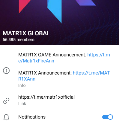 matrix fire телеграмм