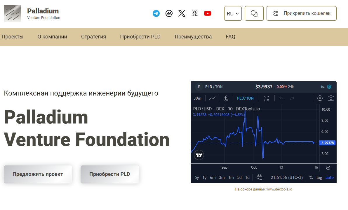 palladium foundation