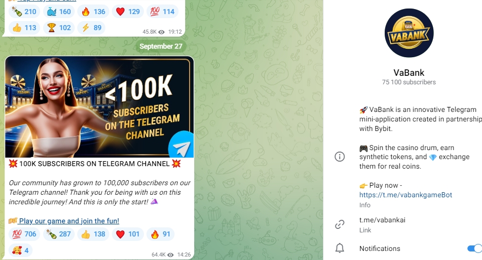vabank telegram