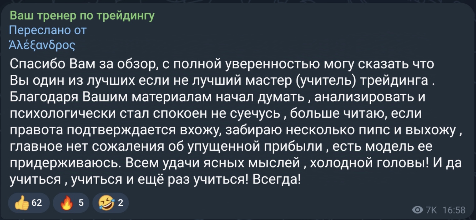 «Ваш тренер по трейдингу»