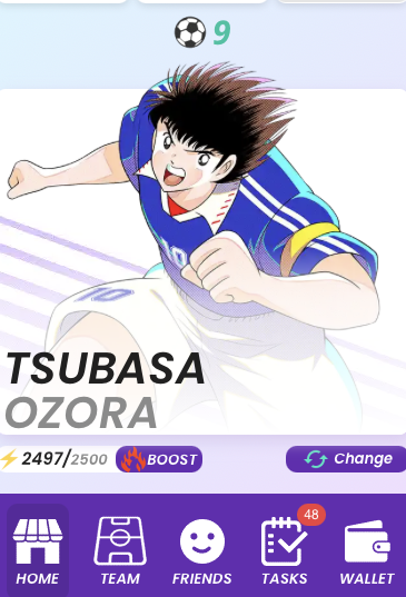 captain tsubasa кликер