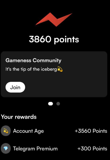 gameness telegram