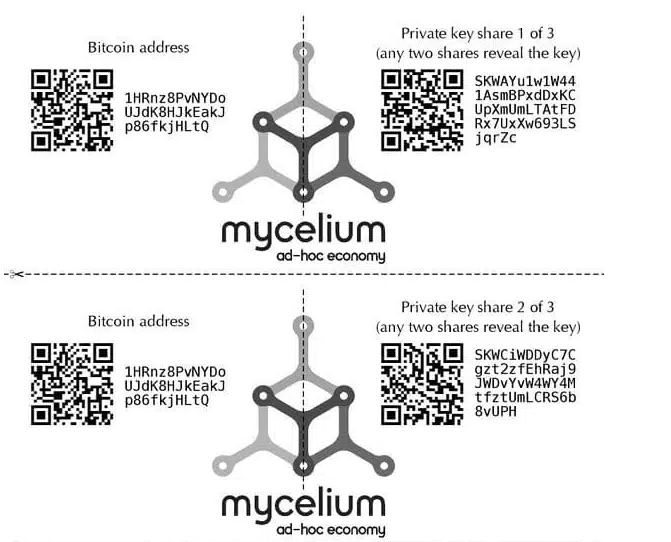 wallet mycelium