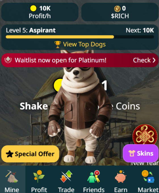 rich dog игра